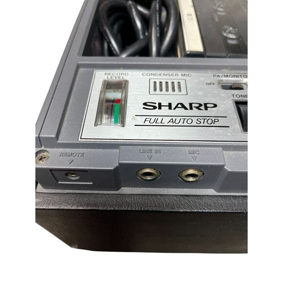 Vintage Sharp RD-680V Professional Series Cassette Recorder PlayerTested WORKING - Picture 6 of 16